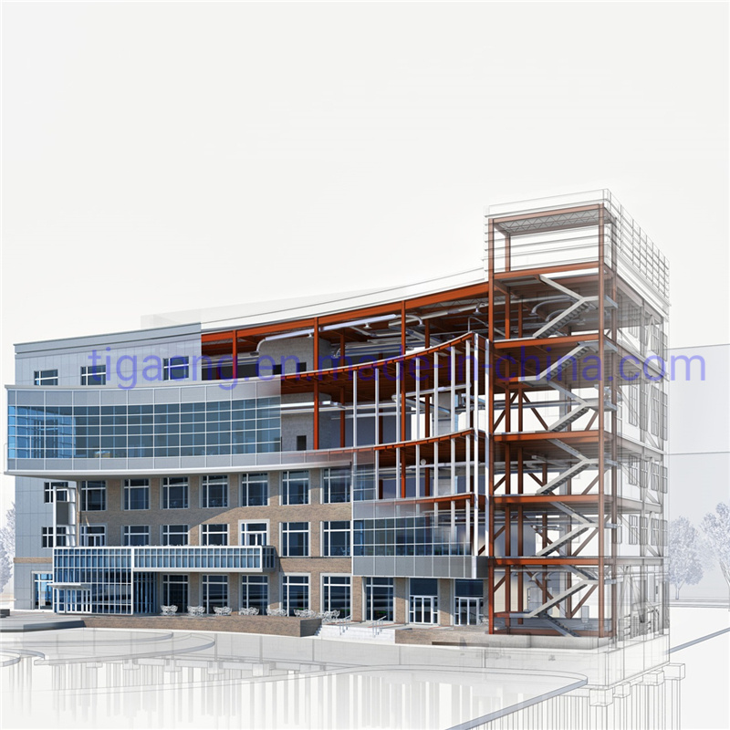High Rise Prefabricated High-End Commercial Steel Structure Shopping Center