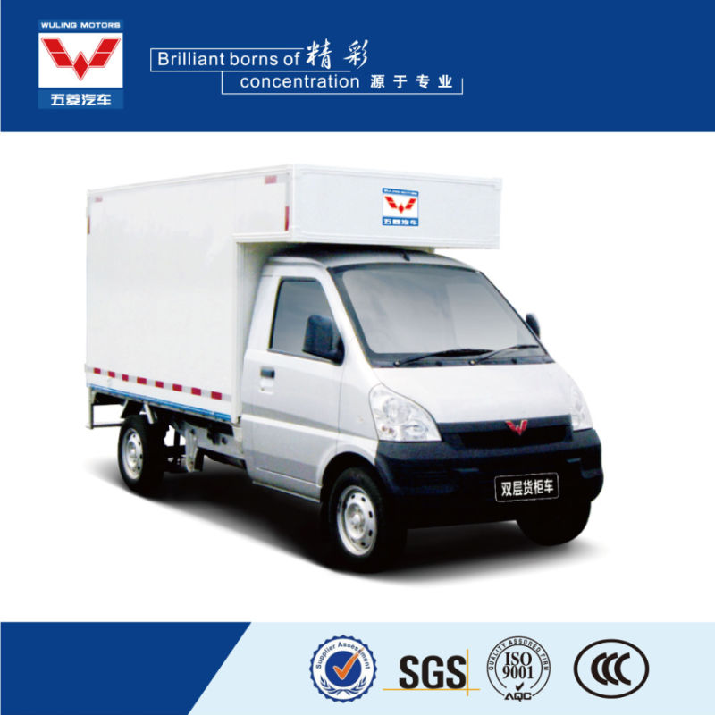 High Loading Capacity Double-Cabin Double-Layer Box Cargo Truck