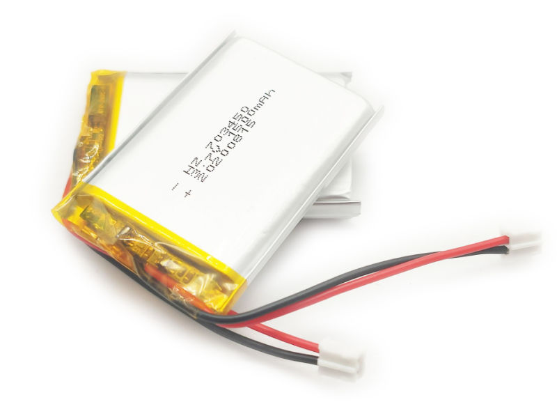 Rechargeable Lithium Ion Battery 703450 703448 1500mAh 3.7V Li Ion Polymer Battery