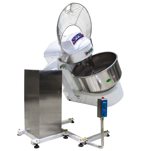 Commercial High Capacity Speed Self-Tipping Spiral Mixer Machine