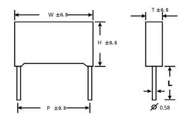 X2 Safety Capacitor Manufacturer Sells 305K275V Electronic Components