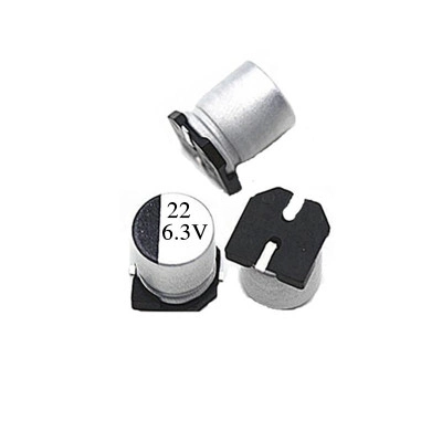 22UF 25V 105º C SMD Low Impedance Electrolytic Capacitor