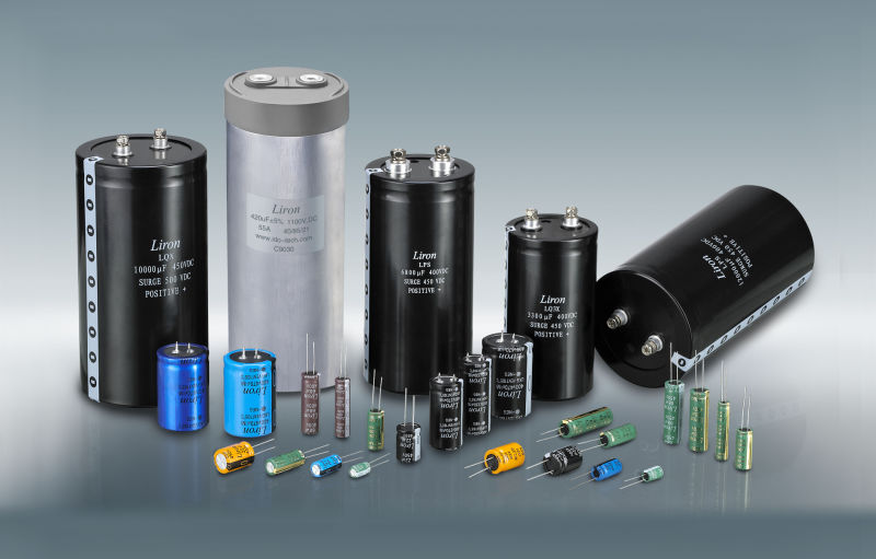 Large Aluminum Electrolytic Capacitor Snap-in