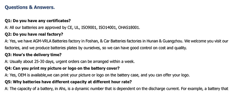 12V 65ah Marine Battery Wheel Chair Battery E-Vehicle Battery