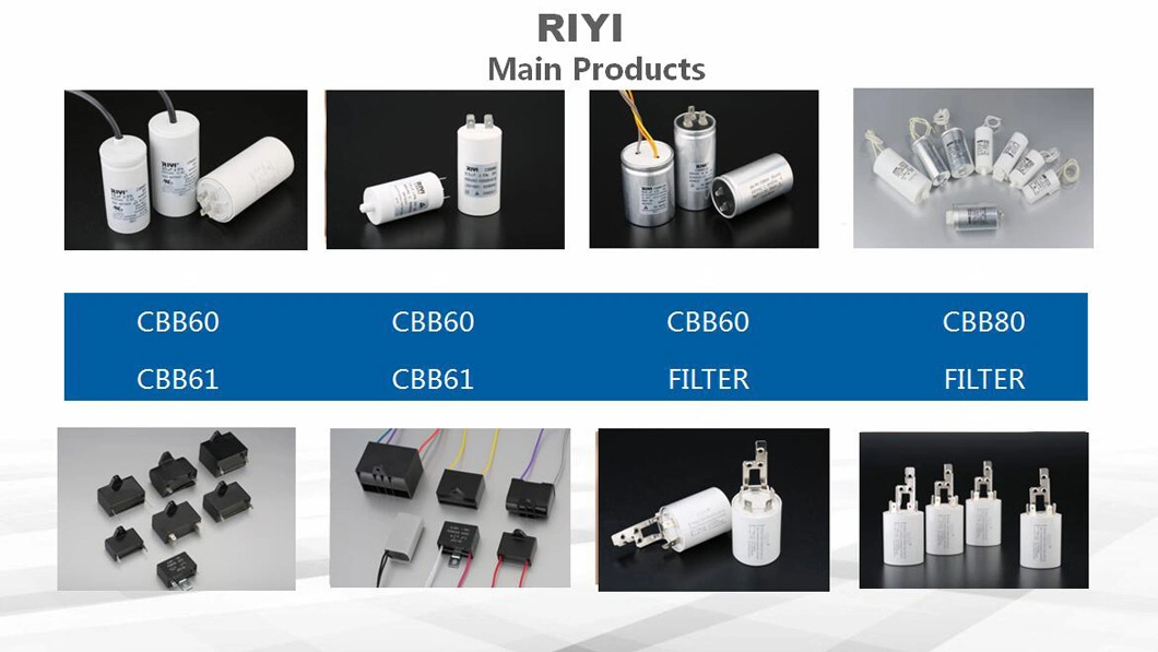 Cbb65A 40UF 450V Motor Run Capacitor Film Capacitor