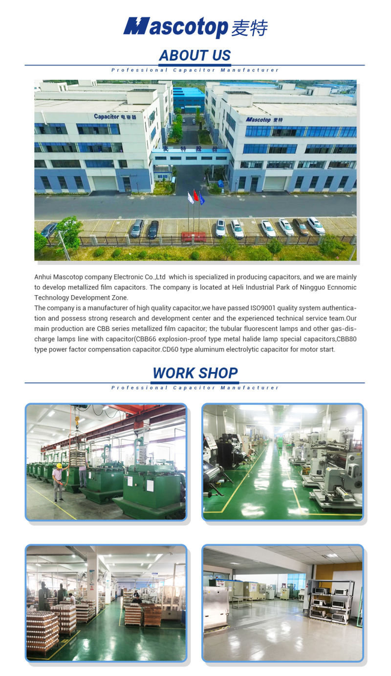 Electrolytic Polypropylene Capacitor with High Insulation Resistance