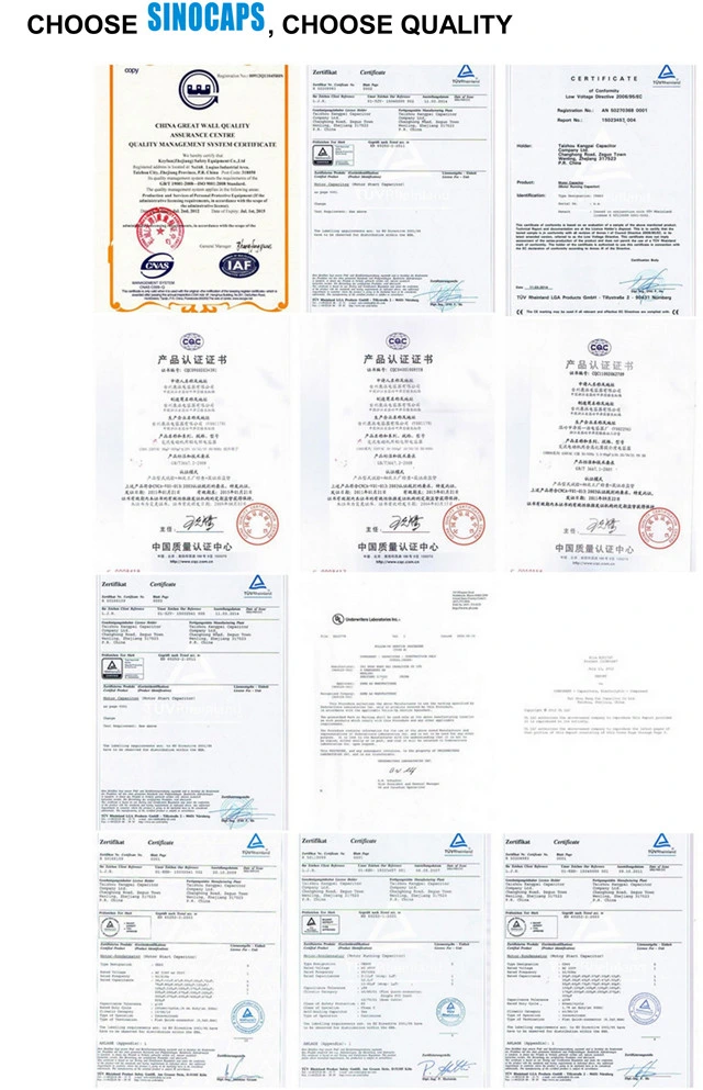 Hard Start Capacitor Rco Series Refrigeration Compressor Parts China Capacitor