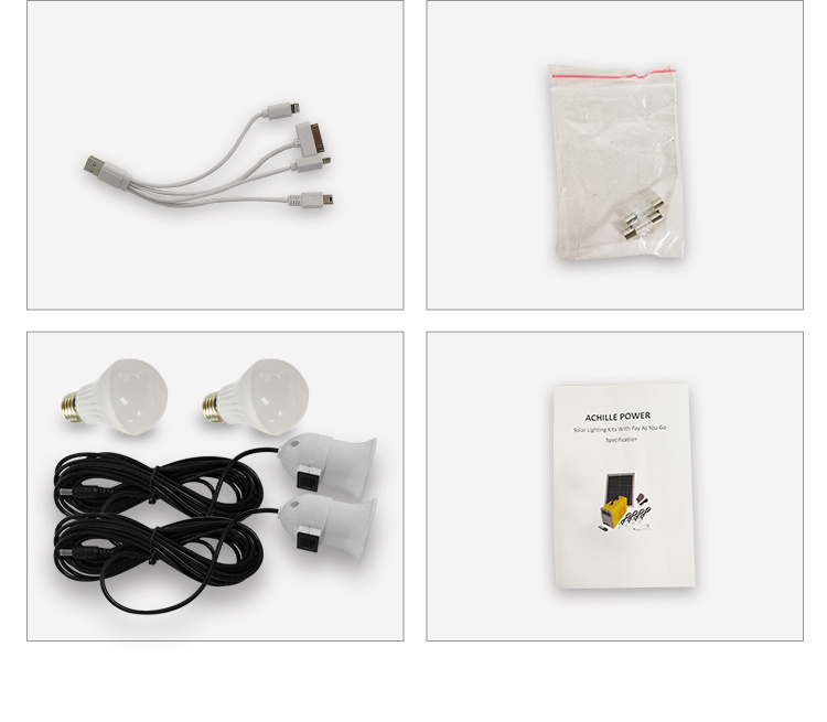 Portable Solar Panel System Kit for Africa