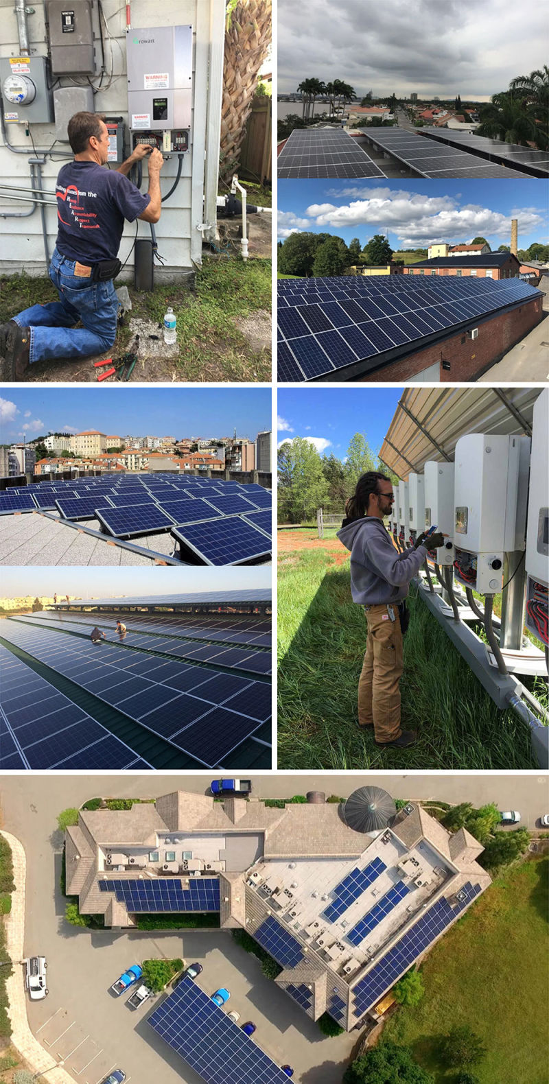 50kw Hybrid Solar Power System with Battery