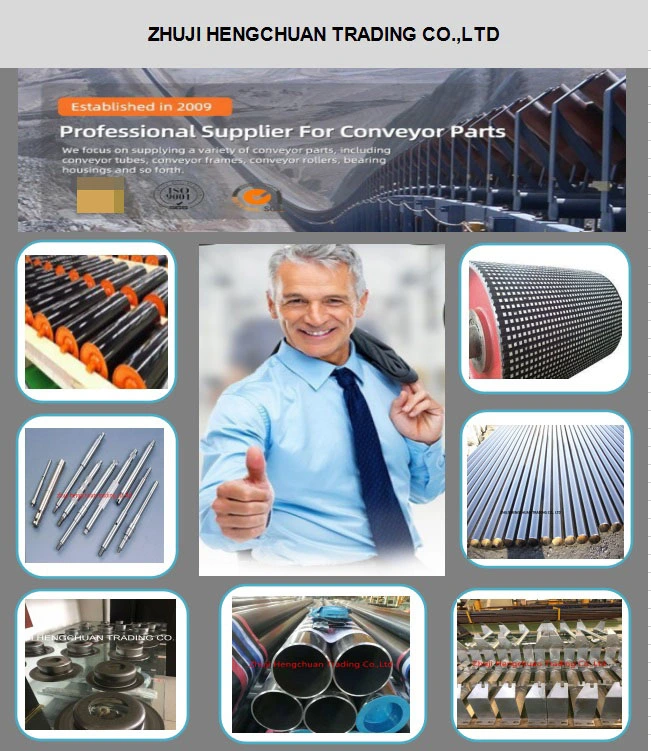 Conveyor Idler Seamless Carbon Steel Tube Stainless Steel Tube with Steel Structure