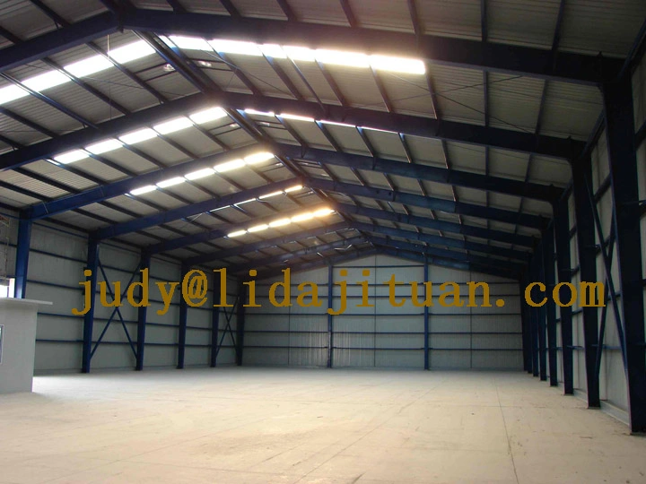 Structure Steel Fabrication Workshop Warehouse Steel Frame Space Frame Steel