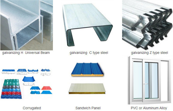 H Section Steel Structure Building Steel Office Steel Dormitory