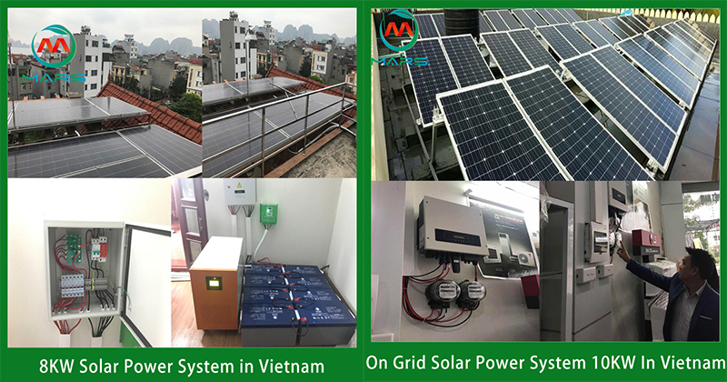 off-Grid PV Solar Systems 5000W for Home Power Energy Systems
