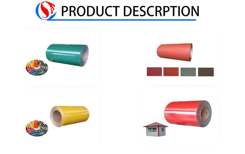 Manufacturer Hot Dipped Color Coated Dx51d Galvanized Prepainted Steel Coils for Roofing