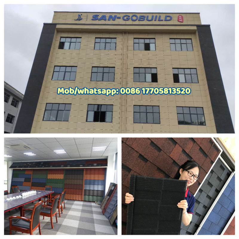 Nigeria Kenya Tanzania Building Material Shingle Building Material Metal Roof Tiles