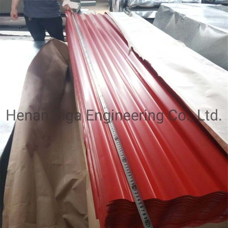 Ibr Corrugated Color Coated Steel Roofing Sheet for Steel Structures