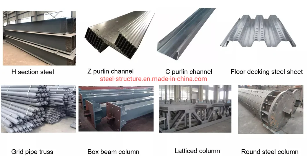 Pre Engineered Prefabricated Steel Structure Daily Farm Shed Cow Shed House