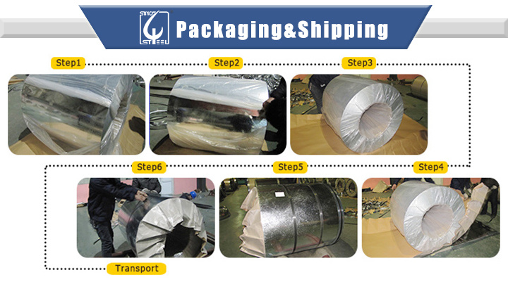 High Quality Hot Dipped Galvanized Steel Coils Zn25-275 Reuglar Spangle for Roofing