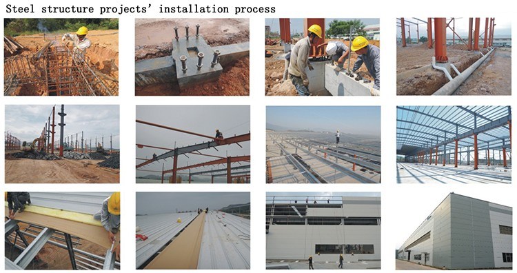 Steel Structure Project Prefabricated Steel Structure Steel Structure Project