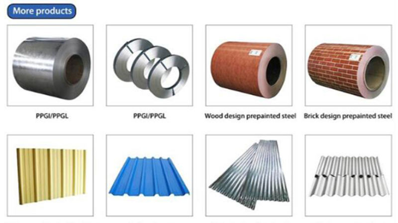 Building Material Galvanized Steel Roll Price Building Material Steel Colour Coated Coils