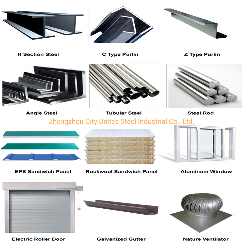 Low Cost Heavy Steel Structure Prefabricated Factory Pre-Engineered Warehouse