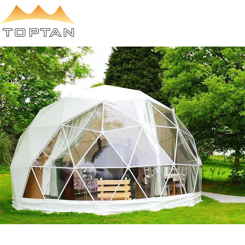6m Geodesic Dome Eco Luxury Camping Dome Tents