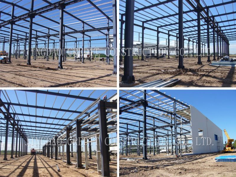 House Heavy Steel Beam Construction Building Structure