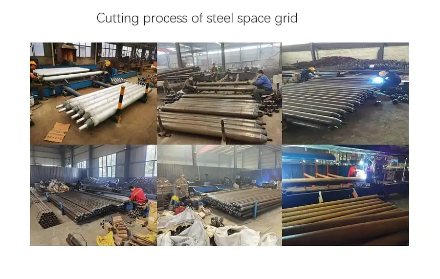 Steel Space Frame Structure Dome Steel Space Frame Structure High Quality