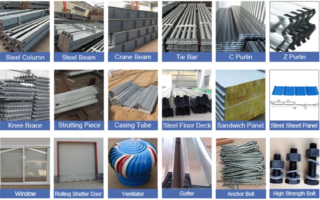 Prefabricated Economic Steel Structure Warehouse Steel Structure Workshop Prefabricated Steel House Steel Building