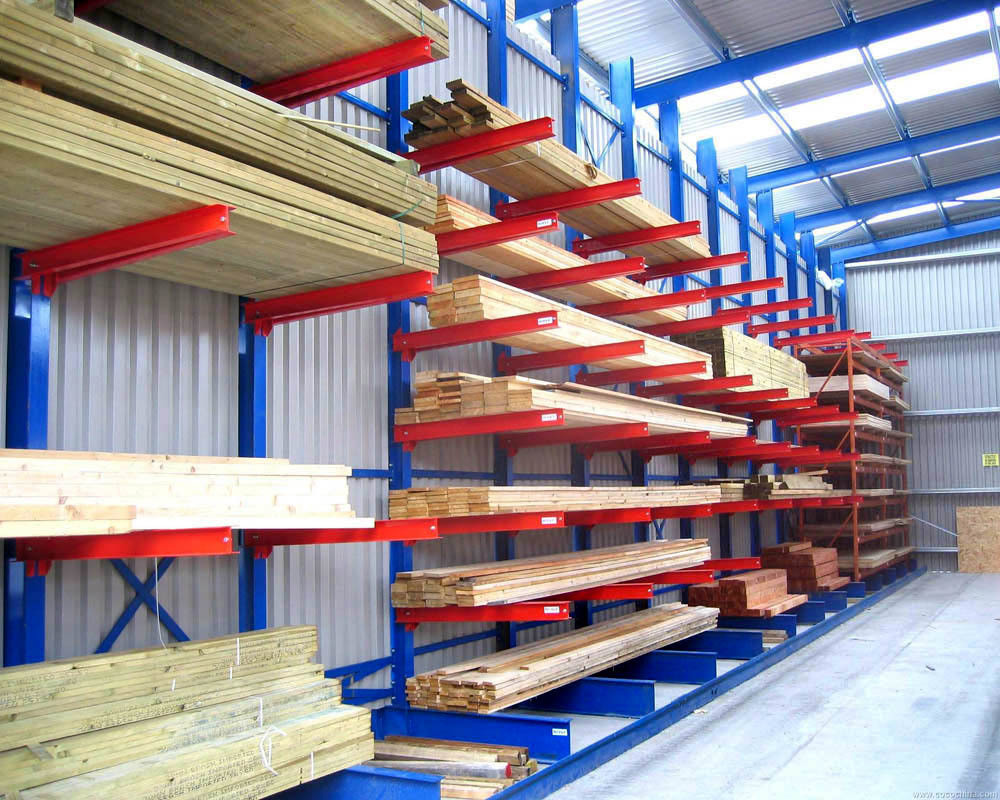 Industrial Warehouse Steel Structure Cantilever Racking