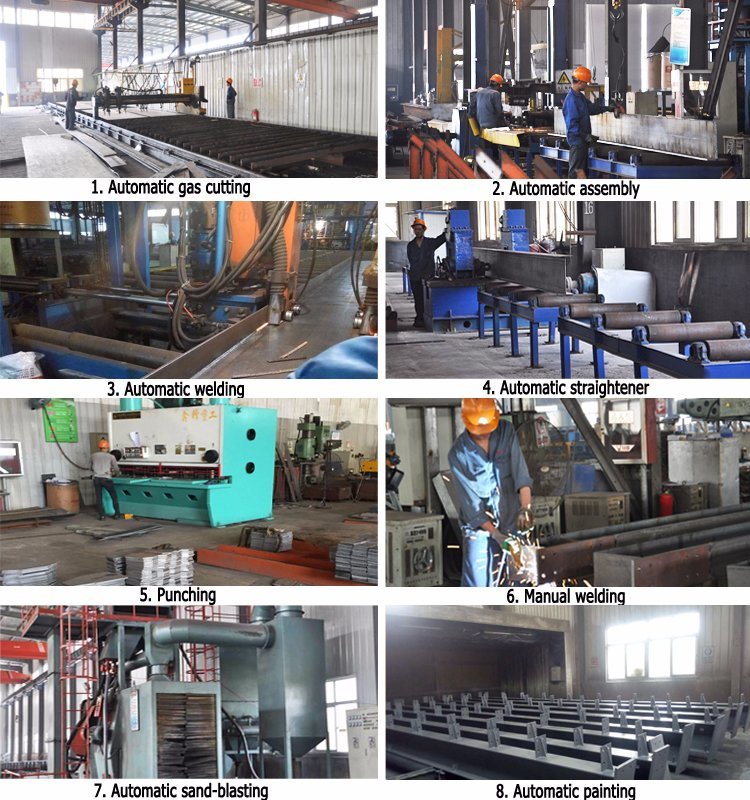 Cheap Structures Materials Structural Steel Fabrication Metal Frame Steel Building