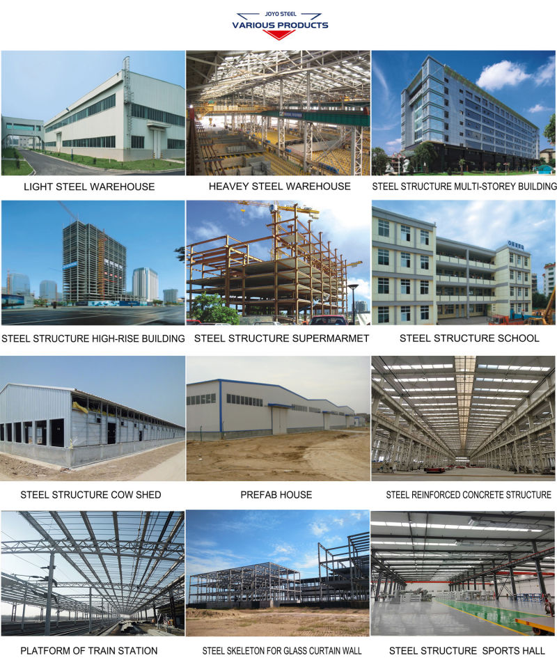 Heavy Steel Structure Lattice Column Warehouse