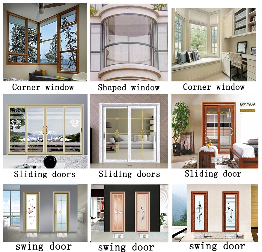 Building Material Aluminium Window Aluminum Curtain Wall for Office Building