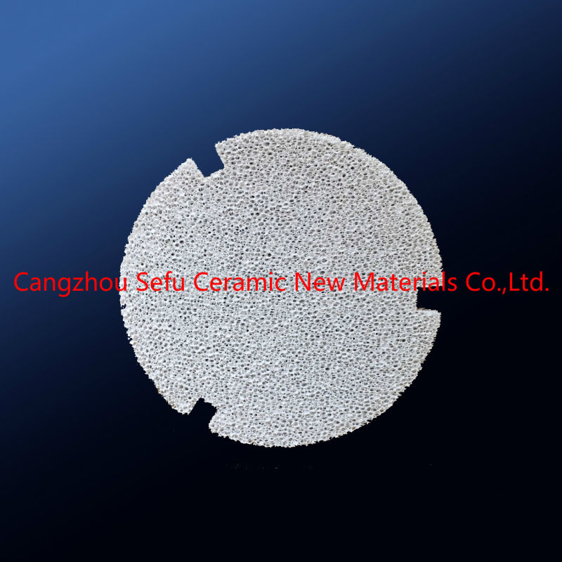 Aluminium Industry Porous Ceramic Foam Filter for Air Purification