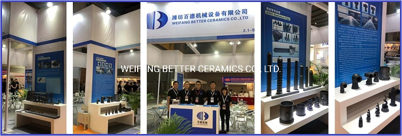 Silicon Carbide Flaming Nozzle / SISIC Burner Tube Approved ISO9001