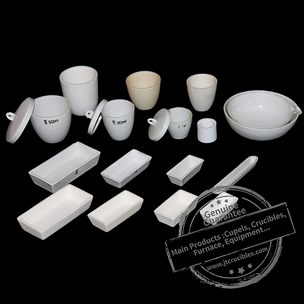 Various Size of Fused Silica Crucible for Platinum/Gold/Silver and Alloy Casting