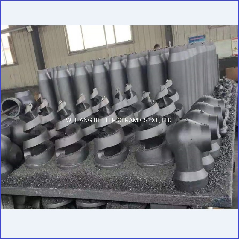 High strength Silicon Carbide Burner Tube/SISIC Burner Nozzle
