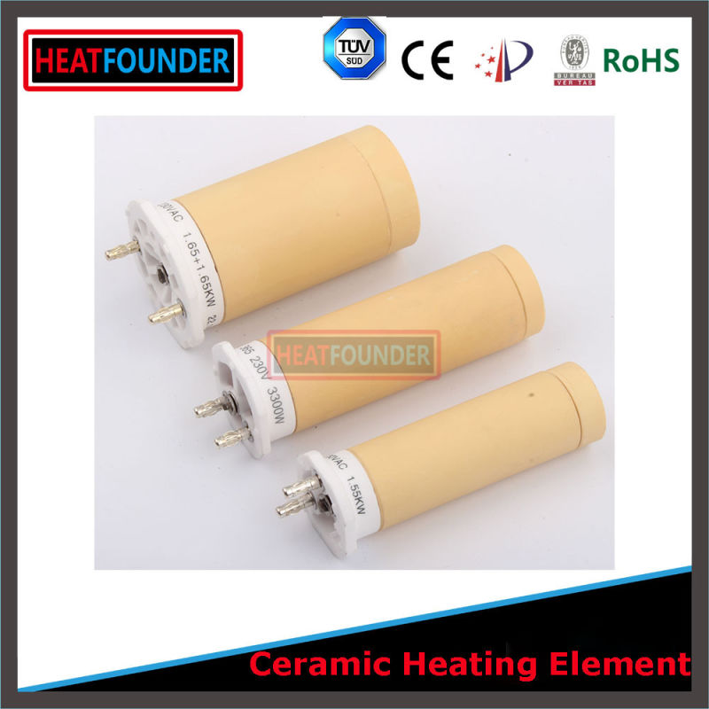 2/3pin Heating Element 1600W Ceramic Heater for Hot Air Gun