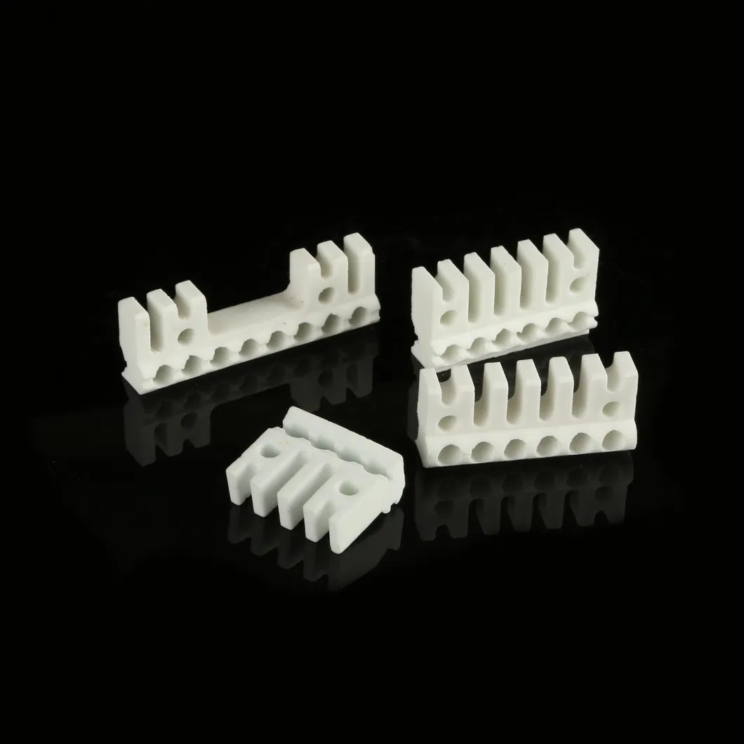 White Steatite Ceramic Band Heater Insulators