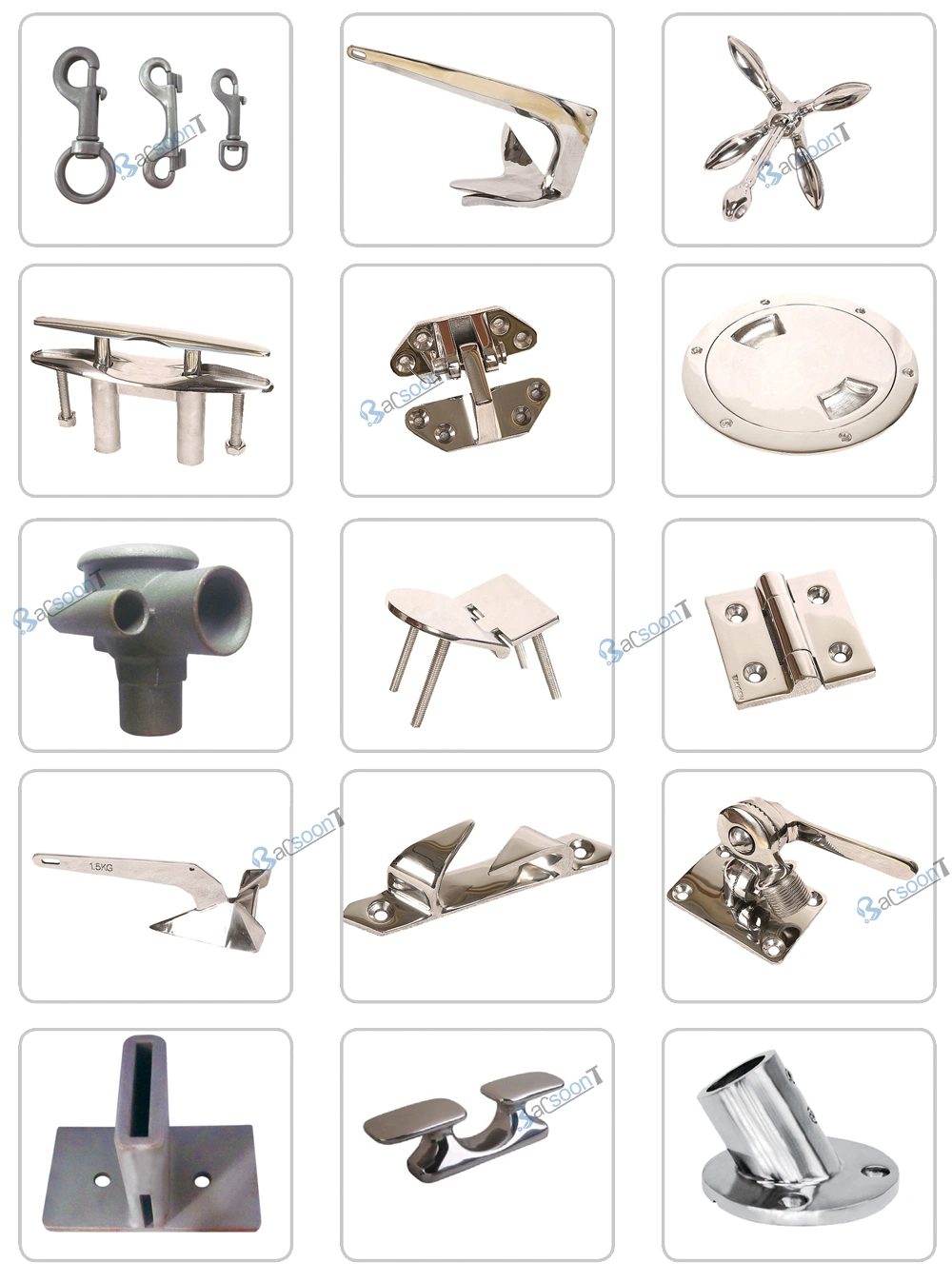 Customized Stainless Steel/Carbon Steel/Steel Lost Wax Casting/Investment Casting/Precision Casting Impeller/Steel Part