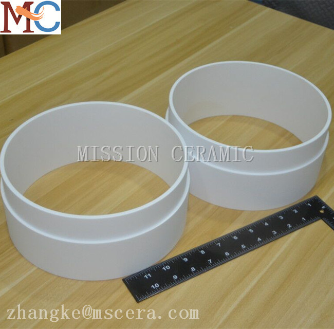 Refractory Heat Resistance 95% Al2O3 Ceramic Ring