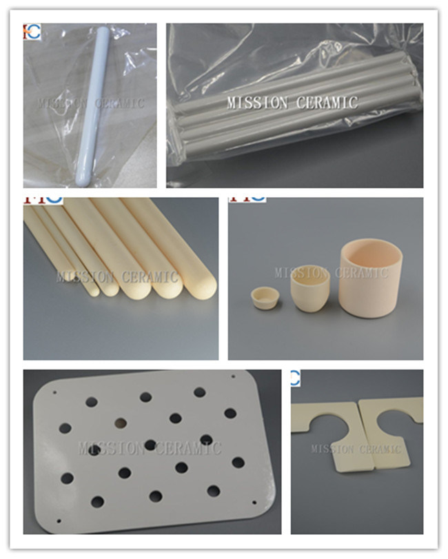 Industrial Service Good Purity Zirconia Ceramic Parts