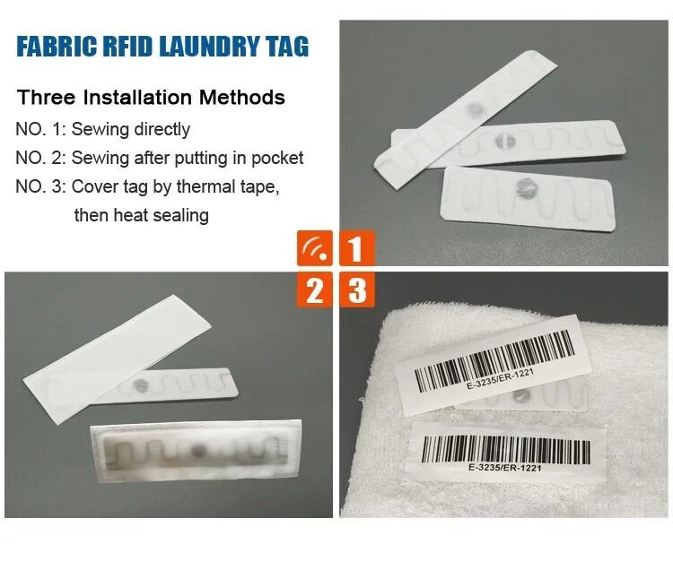 Alien H3 Heat Resistant Washable Silicone Laundry RFID UHF Label Tags
