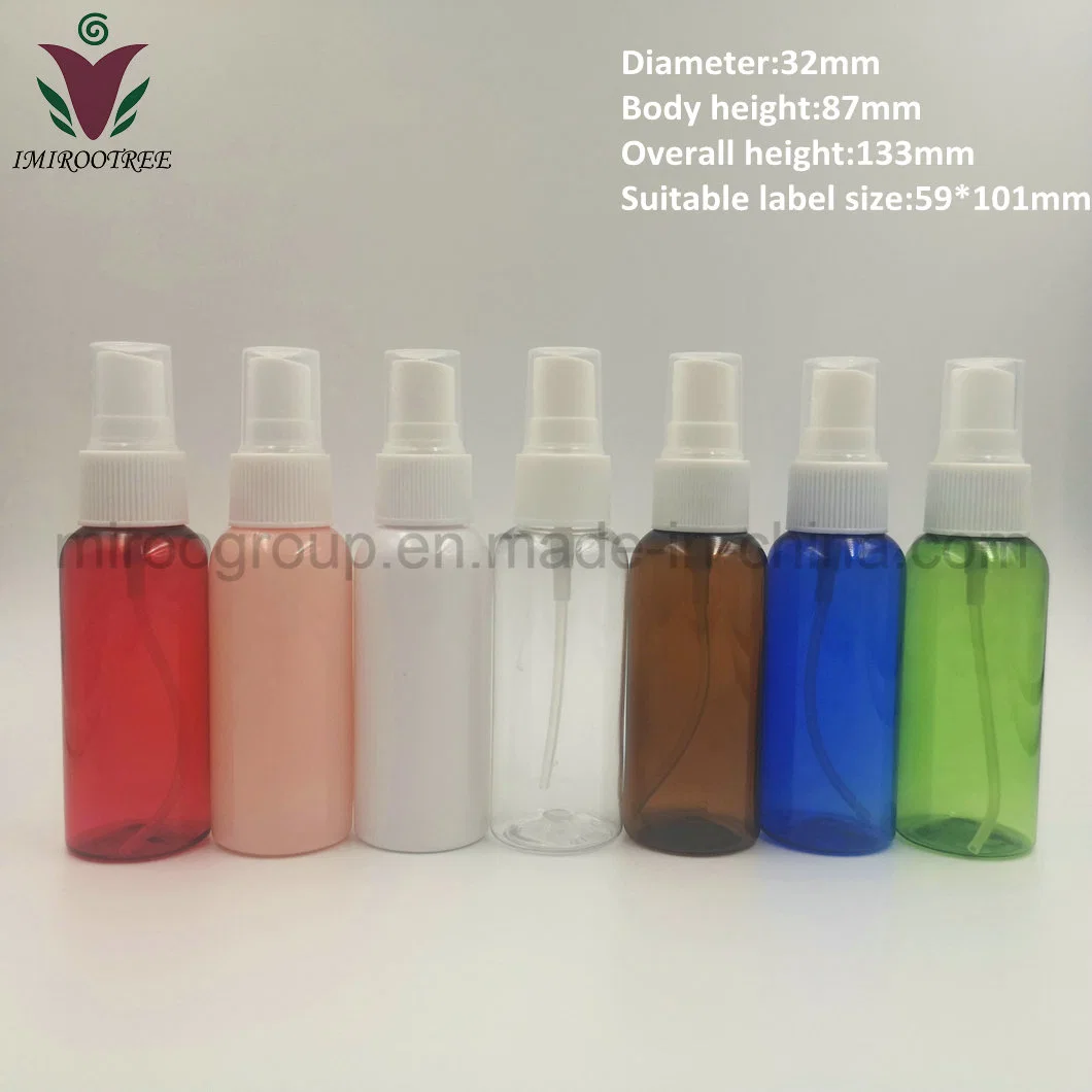 Imirootree 50ml Mist Spray Bottles Empty Liquid Atomiser Water Sprayer Bottle