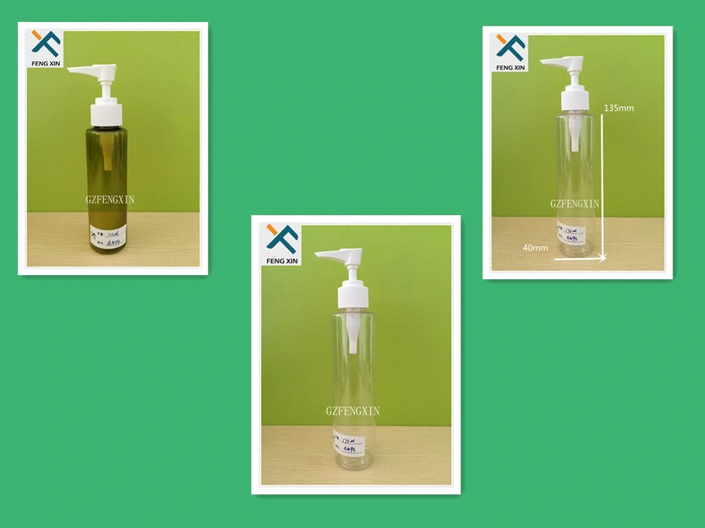 150ml Clear Short Square Bottle & 24mm Black/Silver Atomiser Spray Bottle