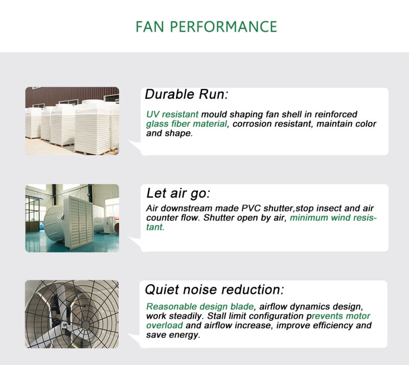 China High Temperature Fan FRP Ventilation Fan Manufacturer