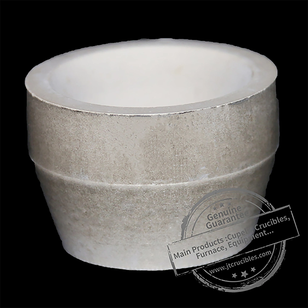 Customize All Sizes Magnesia Crucible Cupel for Metal Smelting with Fast Delivery