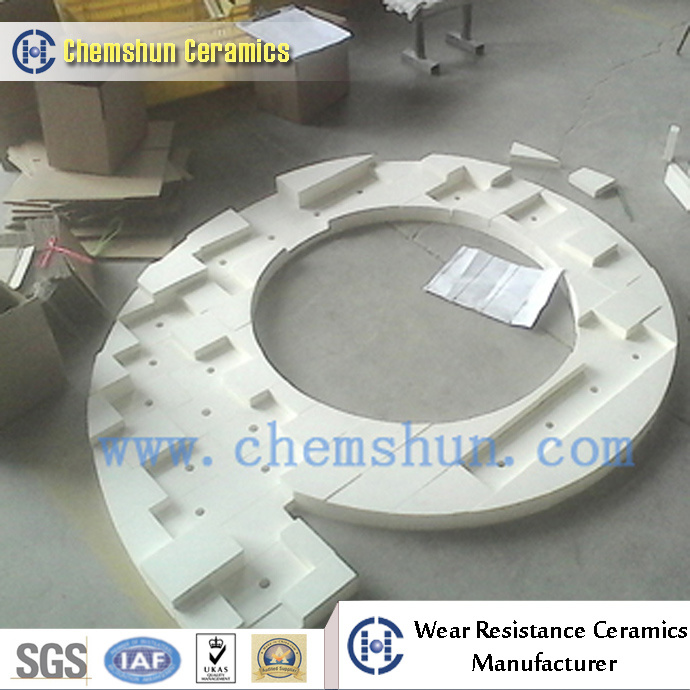 Industry Abrasion Resistant Ceramic Lined Hopper