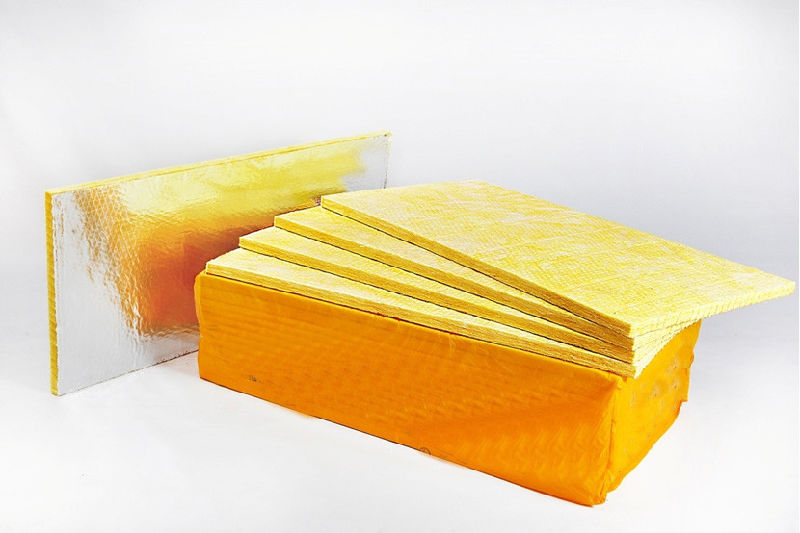 Glass Wool Insulation Board Heat Resistant Insulation Board