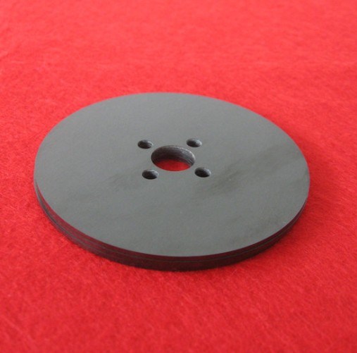 High Precision Machining Black Zirconia Ceramic Plate